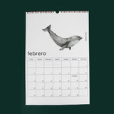 Calendario de Muro Fauna chilena