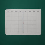 planner mensual 13 meses diseño interior papelería artesanal