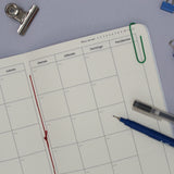 Planner Ballena Azul con ilustración de cetáceo marino presente en las costas de Chile